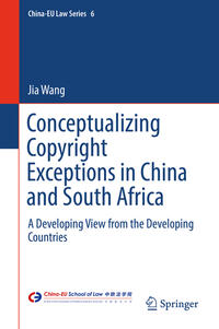 Vorderes Coverbild Conceptualizing Copyright Exceptions in China and South Africa