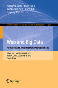 Vorderes Coverbild Web and Big Data. APWeb-WAIM 2023 International Workshops