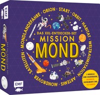 Vorderes Coverbild Das XXL-Entdecker-Set – Mission Mond: 5 Modelle zum Selberbauen, Sachbuch, Experimente und Rakete