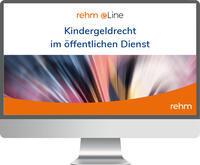 Vorderes Coverbild Kindergeldrecht öffentlicher Dienst online