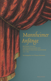 Vorderes Coverbild Mannheimer Anfänge