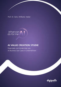 Vorderes Coverbild AI Value Creation Studie