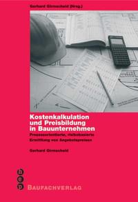 Vorderes Coverbild Kostenkalkulation und Preisbildung in Bauunternehmen