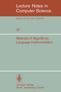 Vorderes Coverbild Methods of Algorithmic Language Implementation