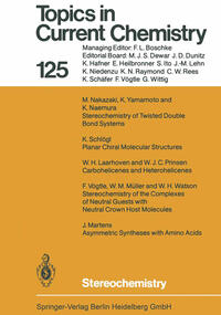Vorderes Coverbild Stereochemistry