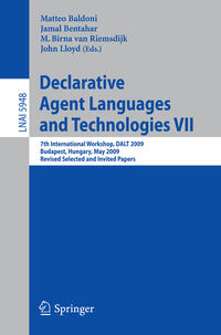 Vorderes Coverbild Declarative Agent Languages and Technologies VII