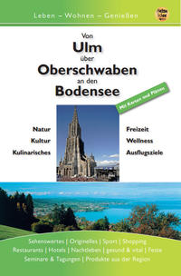 Vorderes Coverbild von Ulm über Oberschwaben an den Bodensee