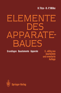 Vorderes Coverbild Elemente des Apparatebaues