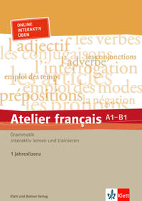 Vorderes Coverbild Atelier français / Atelier français A1-B1