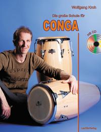 Vorderes Coverbild Die große Schule für CONGA mit CD