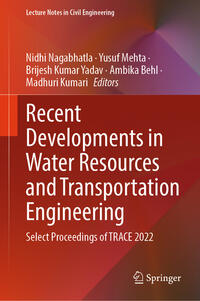Vorderes Coverbild Recent Developments in Water Resources and Transportation Engineering