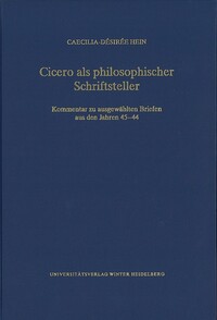 Vorderes Coverbild Cicero als philosophischer Schriftsteller