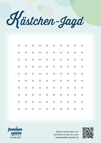 Vorderes Coverbild Spielblock „Kästchen-Jagd“