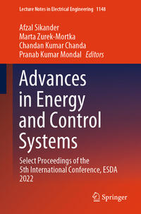 Vorderes Coverbild Advances in Energy and Control Systems