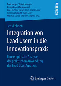 Vorderes Coverbild Integration von Lead Usern in die Innovationspraxis