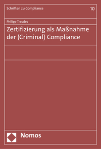 Vorderes Coverbild Zertifizierung als Maßnahme der (Criminal) Compliance