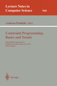 Vorderes Coverbild Constraint Programming: Basics and Trends