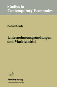 Vorderes Coverbild Unternehmensgründungen und Markteintritt