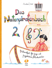 Vorderes Coverbild Das Notenpiratenbuch 2