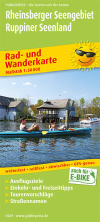Vorderes Coverbild Rheinsberger Seengebiet - Ruppiner Land