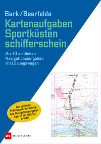 Vorderes Coverbild Kartenaufgaben Sportküstenschifferschein