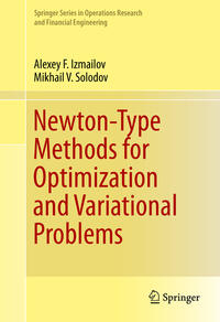 Vorderes Coverbild Newton-Type Methods for Optimization and Variational Problems