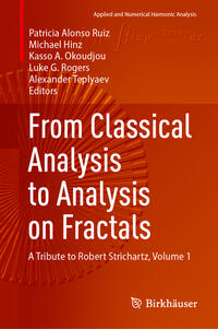 Vorderes Coverbild From Classical Analysis to Analysis on Fractals