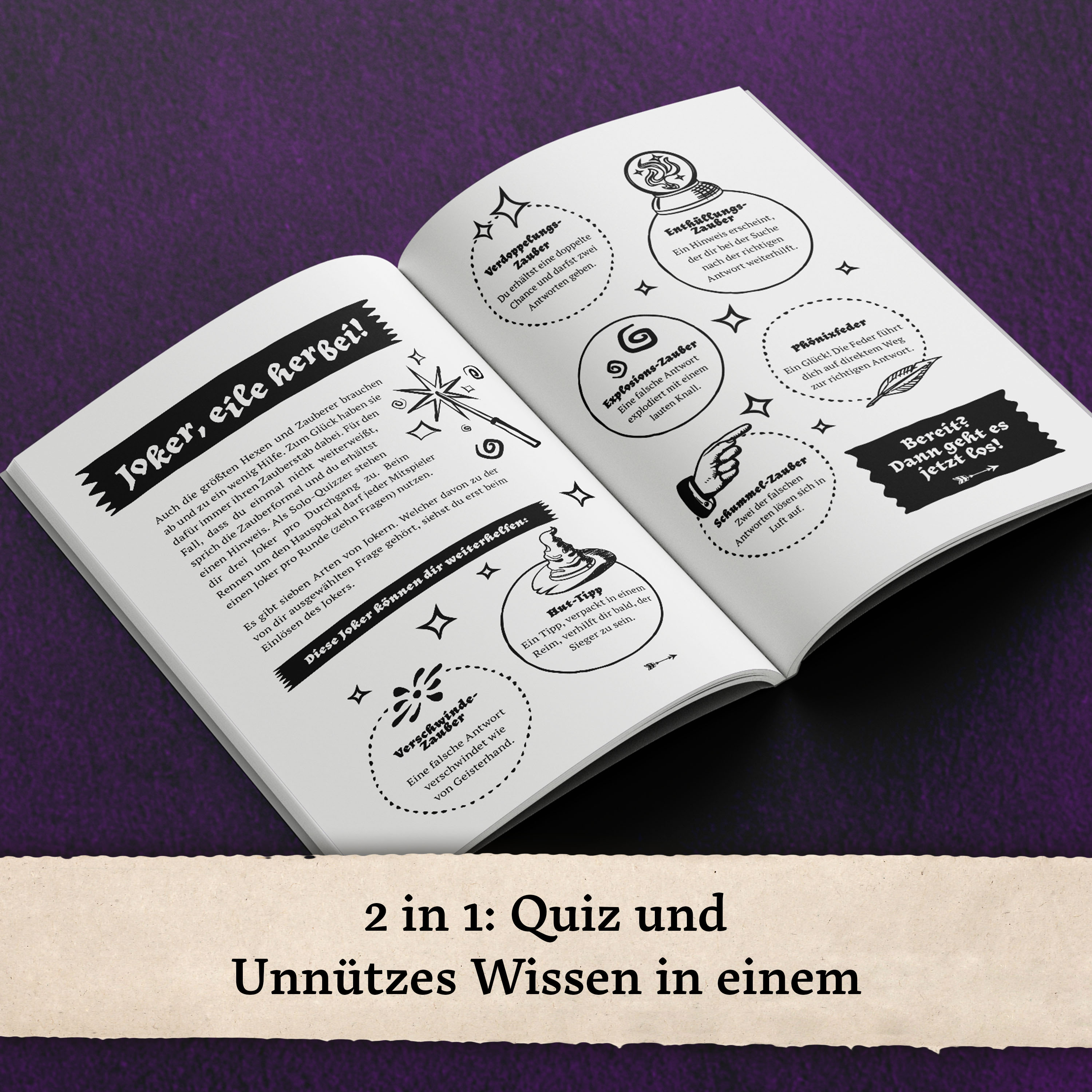 Beispielinhalt (Bild) Unnützes Wissen für Potter-Fans – Das inoffizielle Quiz