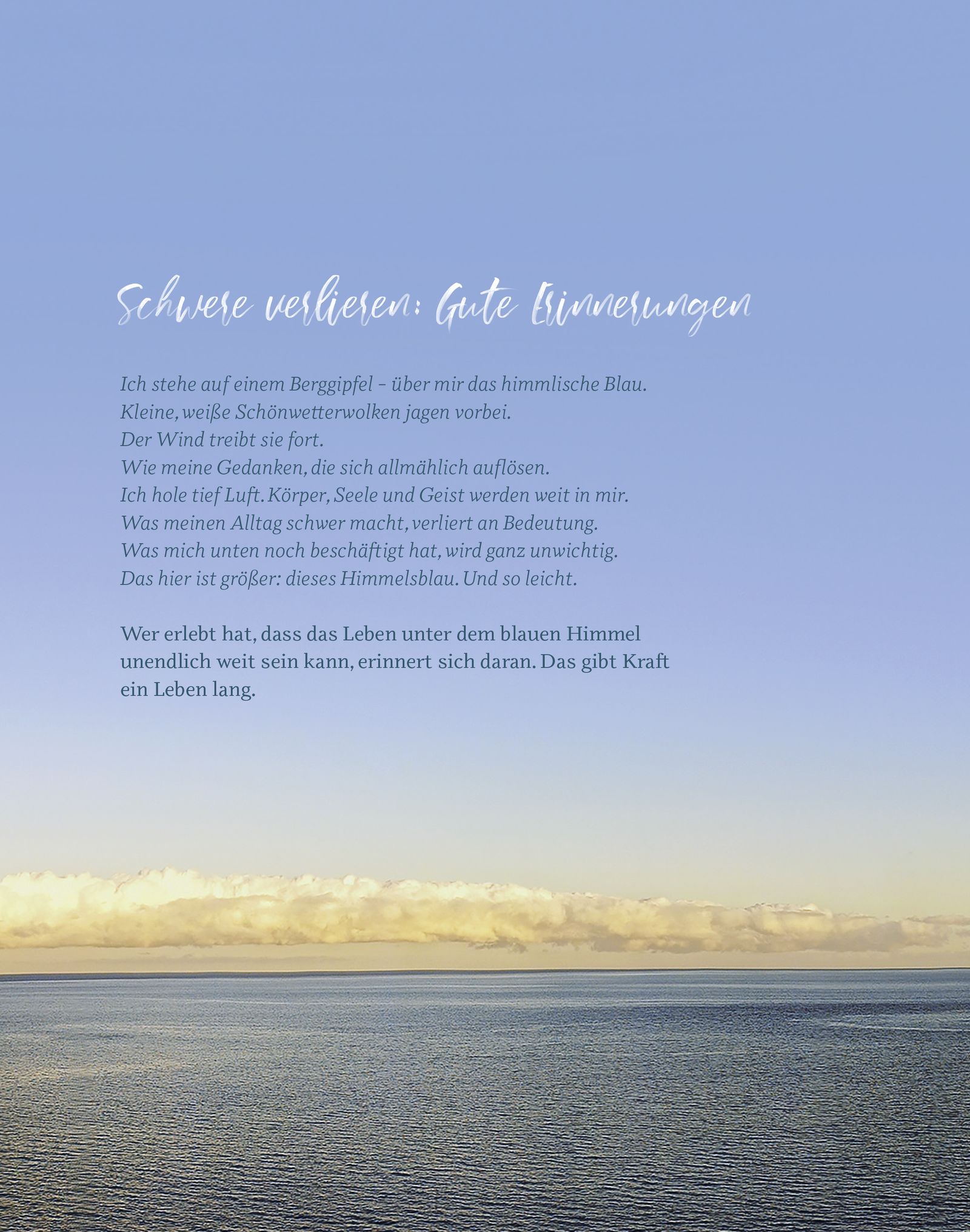 Beispielinhalt (Bild) be nature