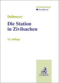 Vorderes Coverbild Die Station in Zivilsachen