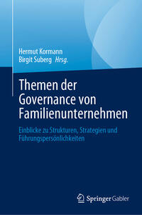 Vorderes Coverbild Themen der Governance von Familienunternehmen