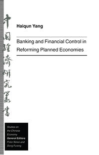 Vorderes Coverbild Banking and Financial Control in Reforming Planned Economies