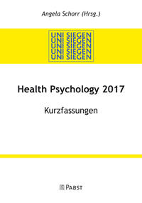 Vorderes Coverbild Health Psychology 2017