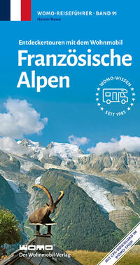 Vorderes Coverbild Entdeckertouren mit dem Wohnmobil Französische Alpen