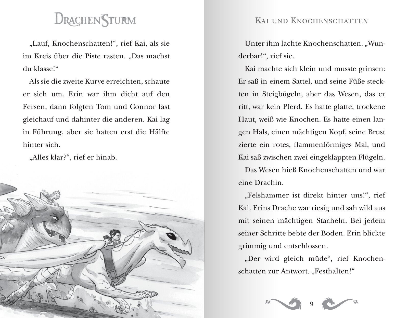 Beispielinhalt (Bild) Drachensturm - Kai und Knochenschatten