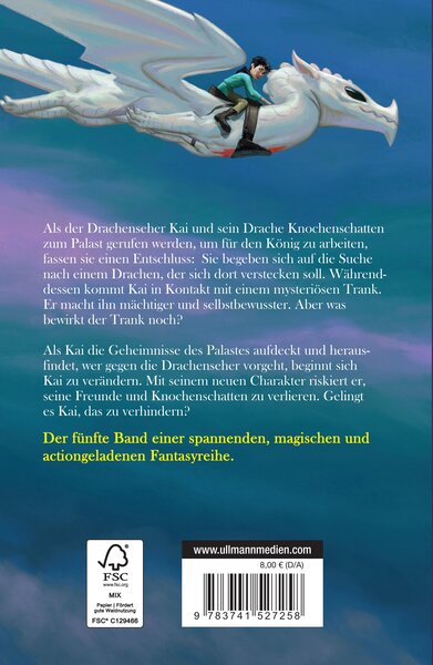 Rückseitencover Drachensturm - Kai und Knochenschatten