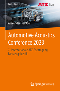 Vorderes Coverbild Automotive Acoustics Conference 2023