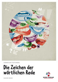 Vorderes Coverbild Lernen an Stationen: Die Zeichen der wörtlichen Rede