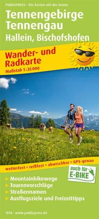 Vorderes Coverbild Tennengebirge, Tennengau, Hallein - Bischofshofen