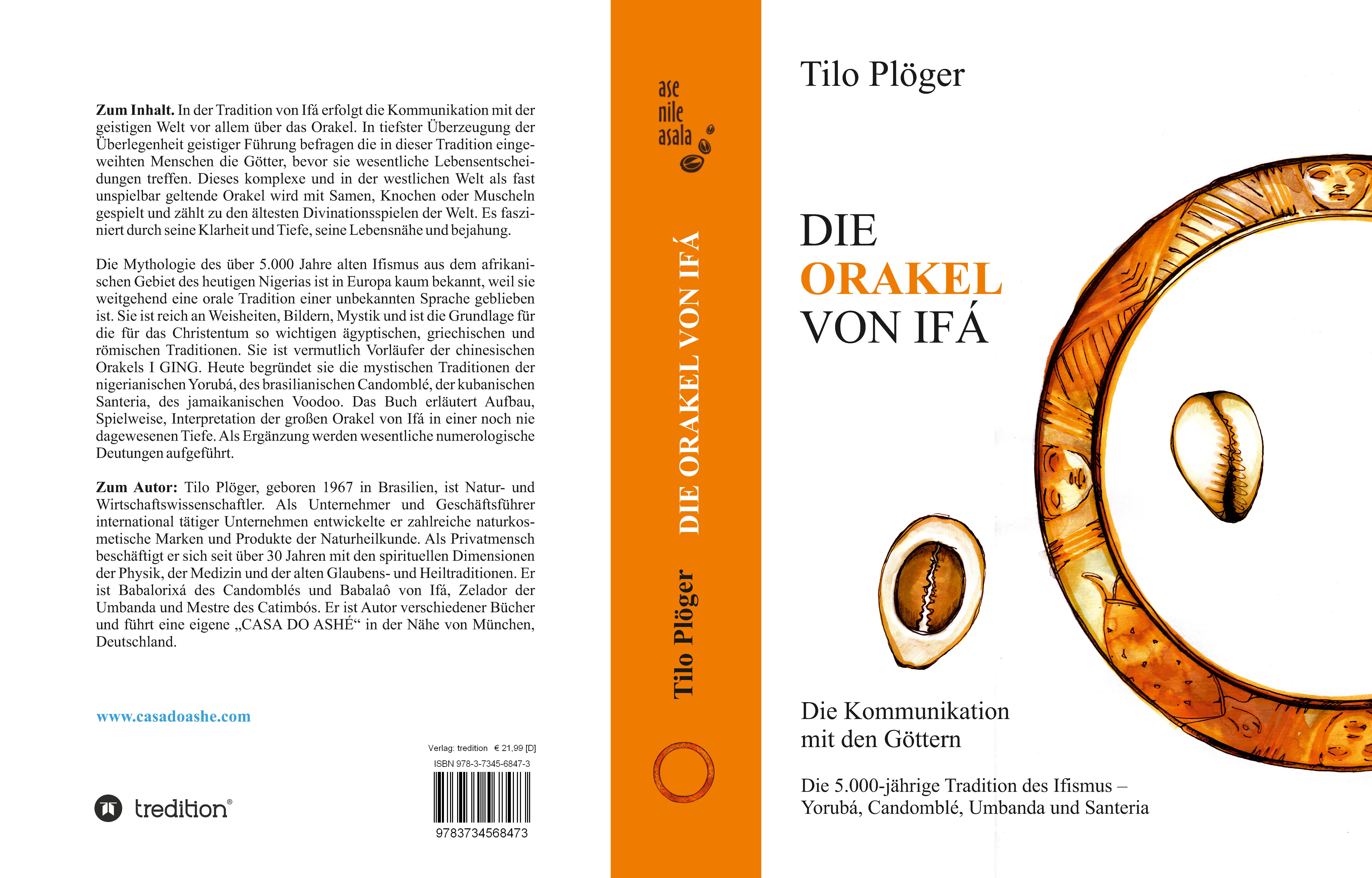 Gesamtes Coverbild DIE ORAKEL VON IFÁ