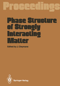 Vorderes Coverbild Phase Structure of Strongly Interacting Matter