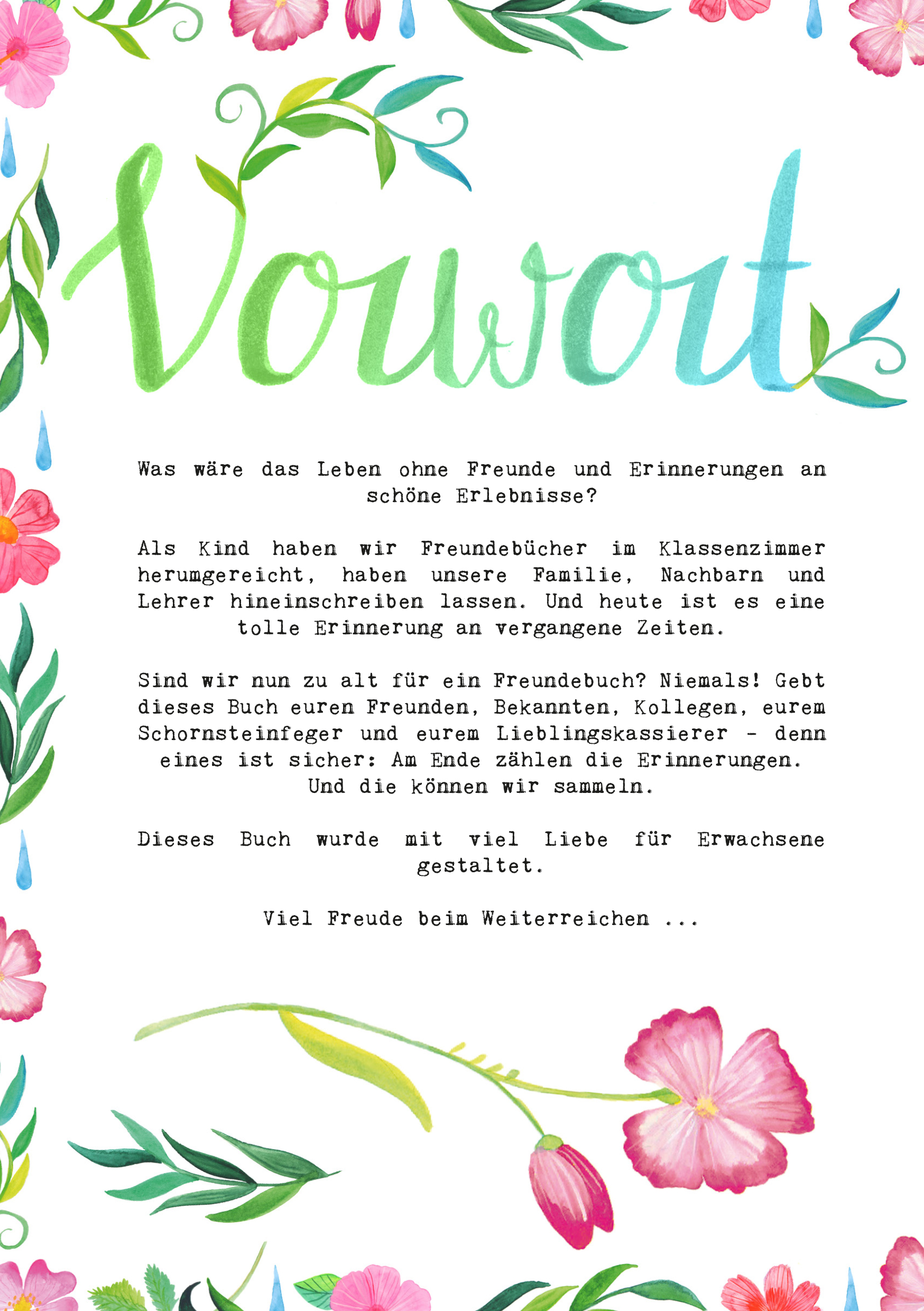 Beispielinhalt (Bild) Gute Freunde machen das Leben erst lebenswert