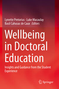 Vorderes Coverbild Wellbeing in Doctoral Education