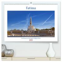 Vorderes Coverbild Fatima: Ein Besuch in Portugals heiligem Herz (hochwertiger Premium Wandkalender 2025 DIN A2 quer), Kunstdruck in Hochglanz