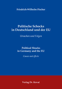 Vorderes Coverbild Politische Schocks in Deutschland und der EU