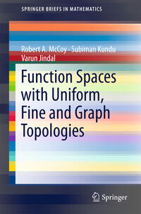 Vorderes Coverbild Function Spaces with Uniform, Fine and Graph Topologies
