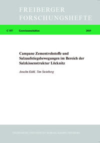 Vorderes Coverbild Campane Zementrohstoffe und Salzaufstiegsbewegungen im Bereich der Salzkissenstruktur Löcknitz