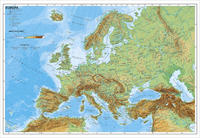 Vorderes Coverbild Europa physisch