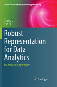 Vorderes Coverbild Robust Representation for Data Analytics