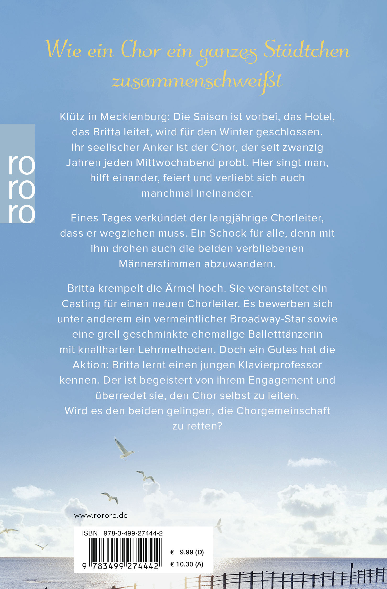 Rückseitencover Mein wunderbarer Küstenchor